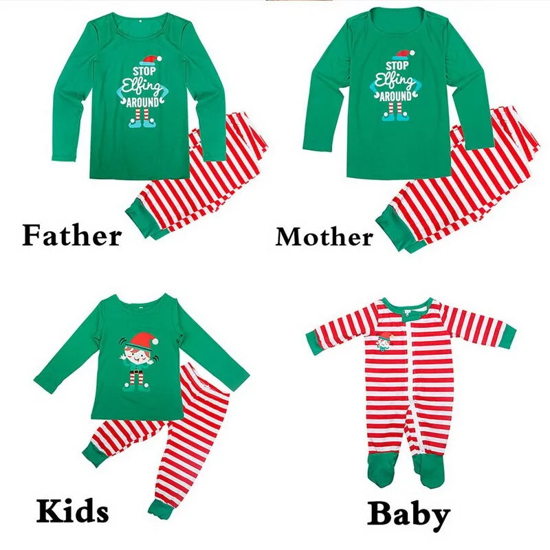 Christmas Family Pajamas Set