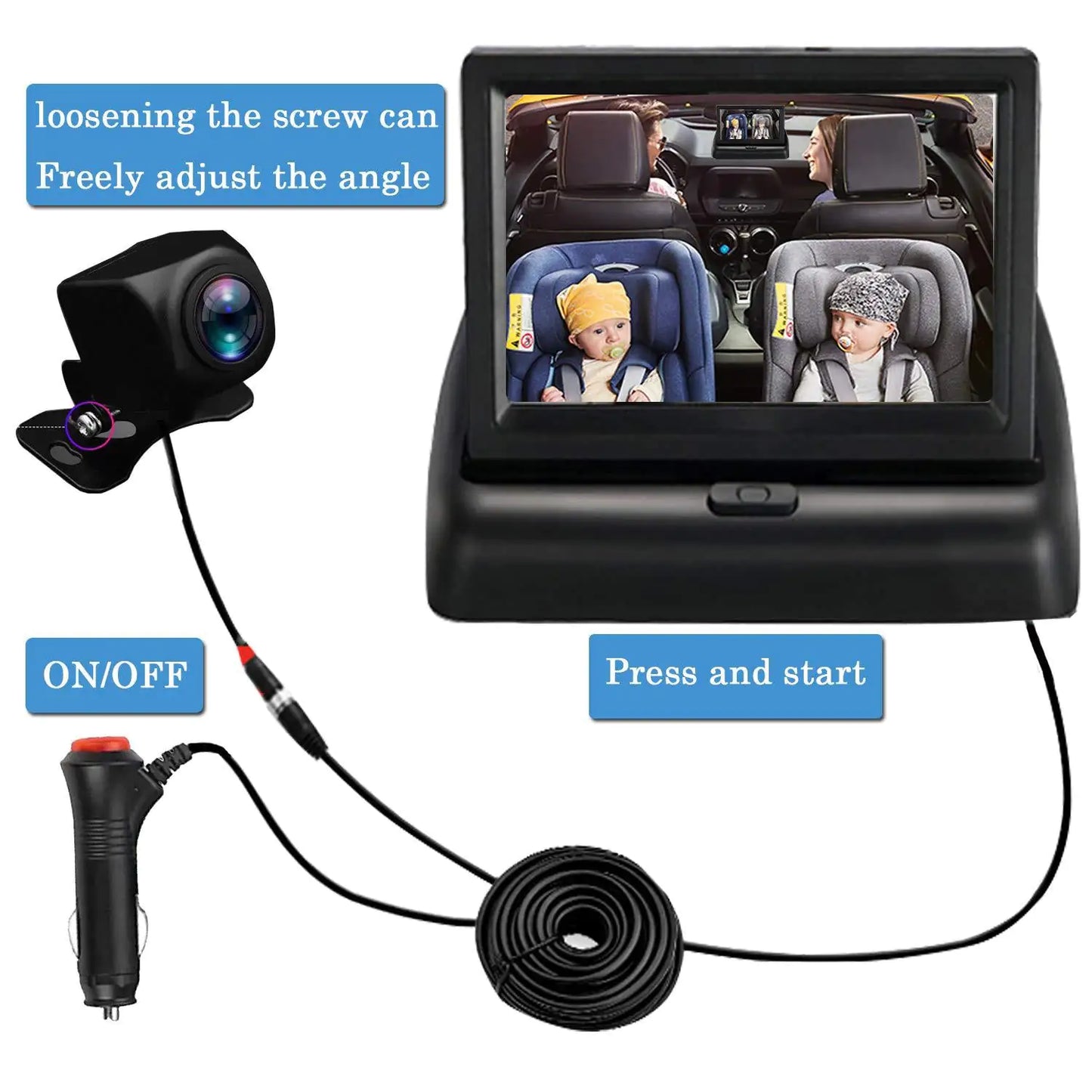 Car baby monitor