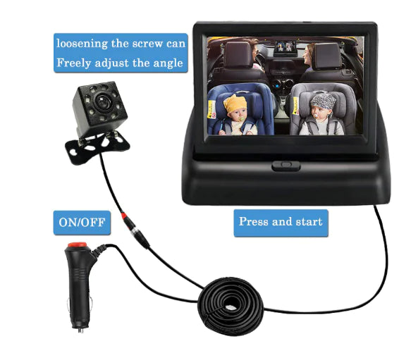 Car baby monitor