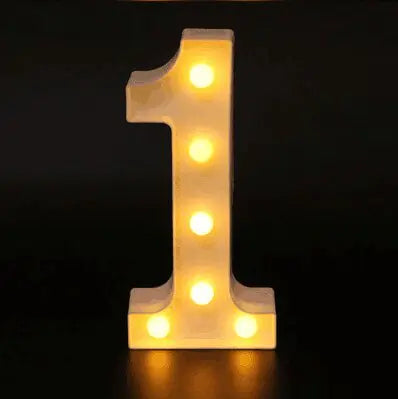 LED Alphabet Letters